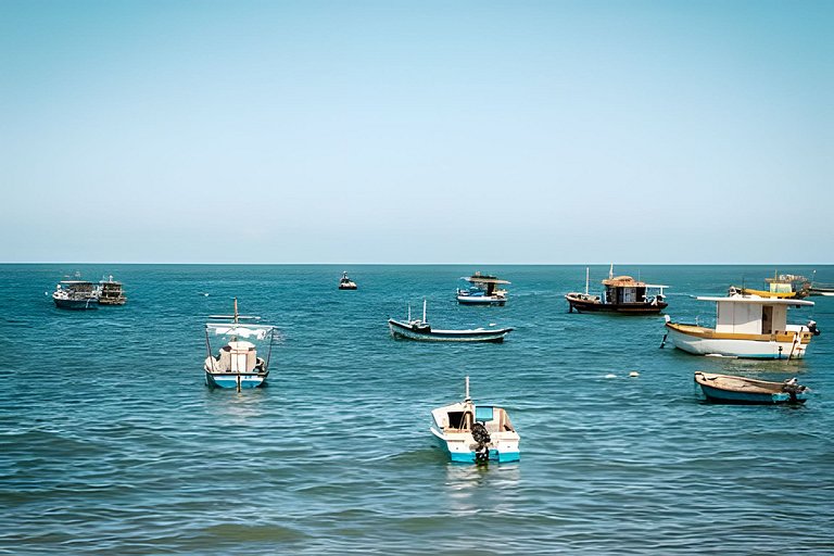 Paraiso na Praia do Forte Village.